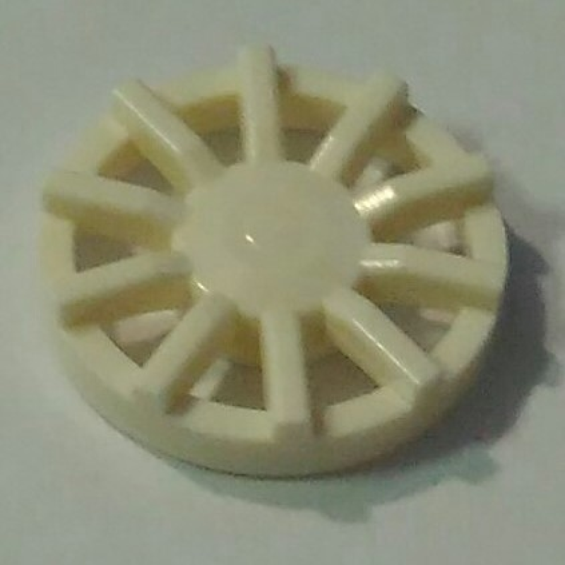 Wieldop met 10 spaken White